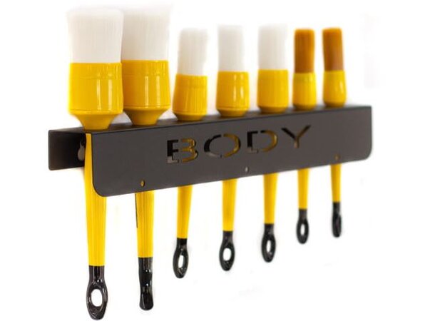 Poka Premium børsteholder, 40 cm Body, 1,5 mm galvansiert stål 