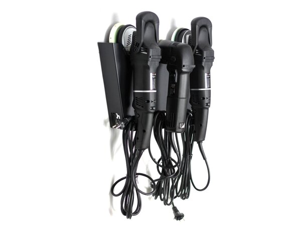 Poka Premium holder for poleringsmaskin Plass til 3 maskiner m/kabelholdere 