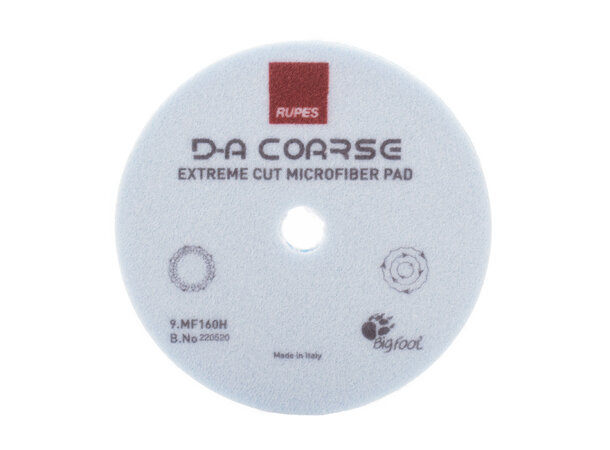 Rupes DA Microfiber Pad Coarse 160mm mikrofiberpute 