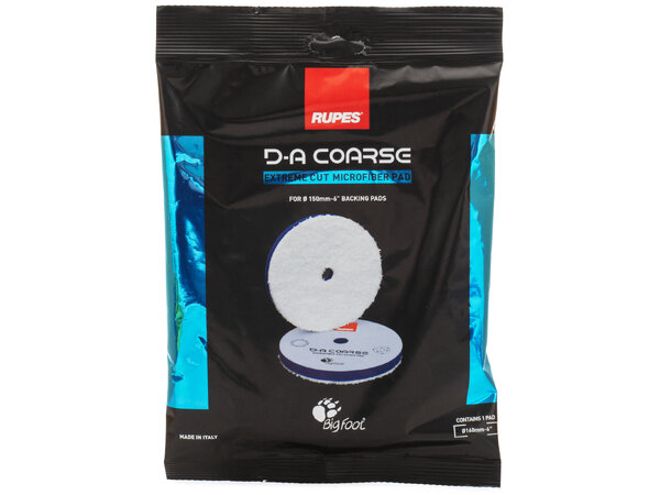 Rupes DA Microfiber Pad Coarse 160mm mikrofiberpute 