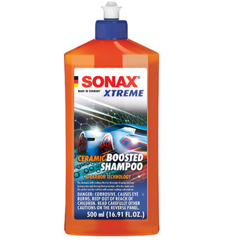 SONAX Xtreme Ceramic Boosted Schampoo 500ml, bilshampo med beskyttelse