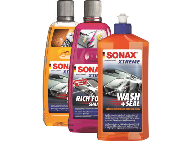 SONAX vedlikeholdsvask av coatet bil Perfekt når du har lagt keramisk coating