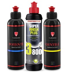 Turisimo Komplett Polish Kit Turisimo grov, medium og fin polish