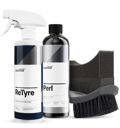 Carpro Black Tire Kit Sorte dekksider med lang holdbarhet