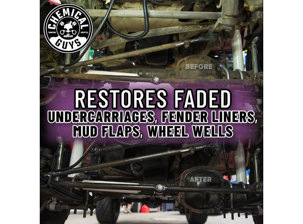 Chemical Guys Bare Bones Hjulbue og understellsfornyer, 473ml 