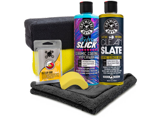 Chemical Guys Hydroslick SiO2 Ultimate Lakkbeskyttelse Kit 
