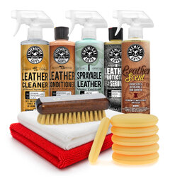 Chemical Guys Leather Lover Kit Komplett skinnpleiepakke