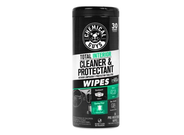 Chemical Guys Total Interior Wipes Interiør Rens & Beskyttelse 50 st