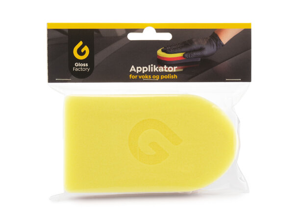Gloss Factory Applikator voks og polish 3 lags applikator for polering og voks 