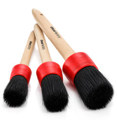 Gloss Factory Detailing Brushes 3-pk med detailerkoster