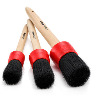 Gloss Factory Detailing Brushes 3-pk med detailerkoster