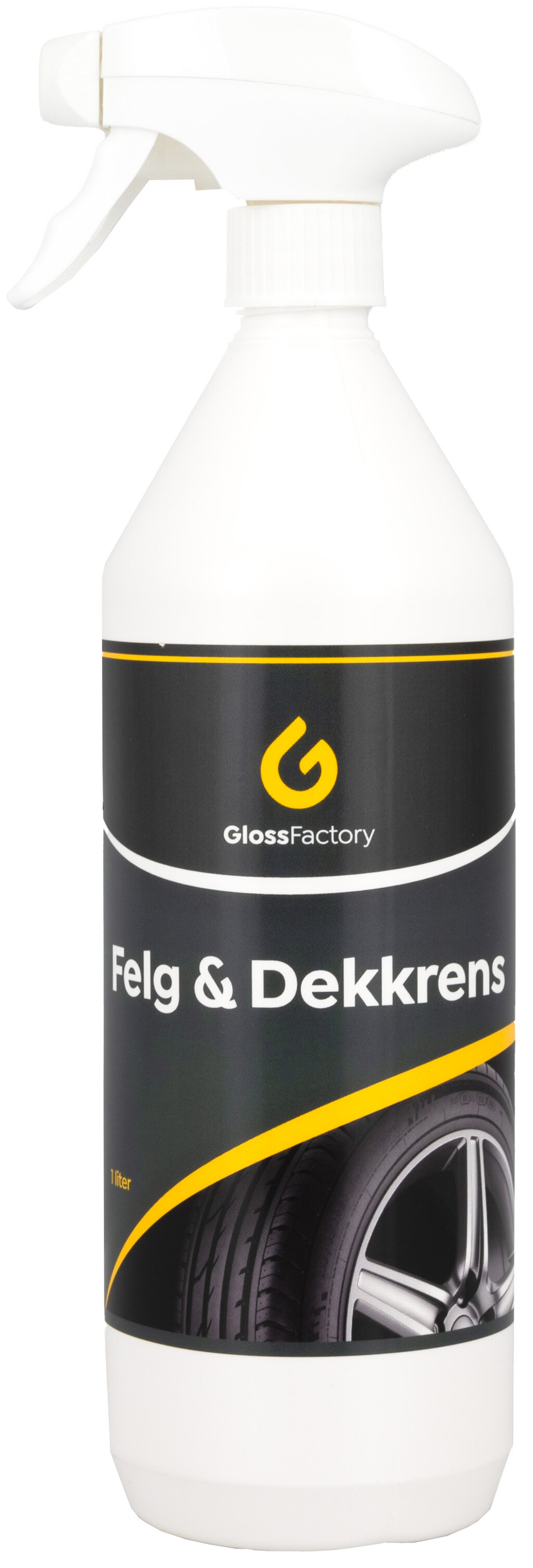 Gloss Factory Felg og Dekkrens Wheel & Tire Cleaner, 1L Garasjetid