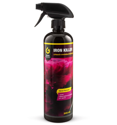 Gloss Factory Iron Killer Metall- og flyverustfjerner, 500ml