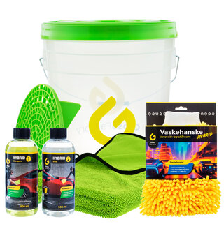 Gloss Factory Selvvaskpakke Ta med i selvvasken for raskt ren bil