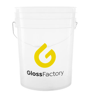 Gloss Factory vaskeb&#248;tte 20L Stor, solid vaskeb&#248;tte, gjennomsiktig