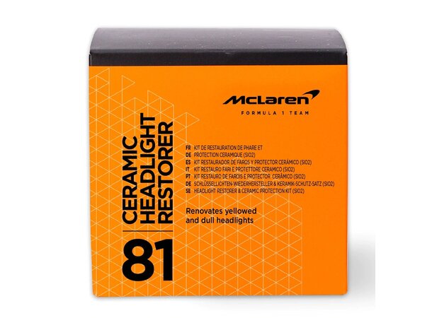 McLaren Headlight & Ceramic Kit Restaureringskit til frontlykter
