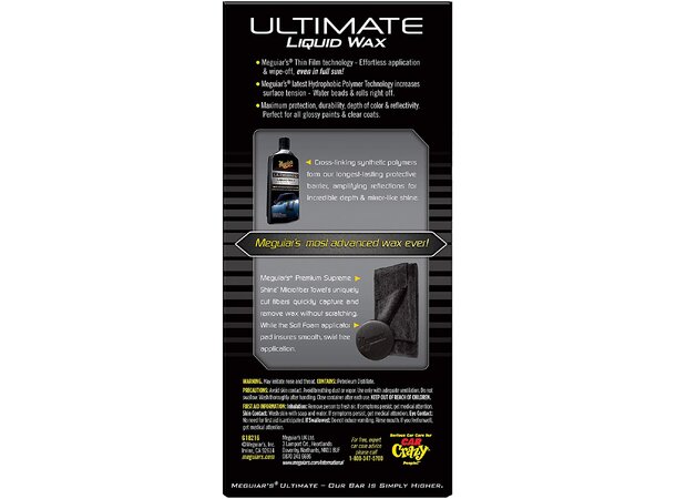 Meguiar's Ultimate Liquid Wax 473 ml – Syntetisk voks