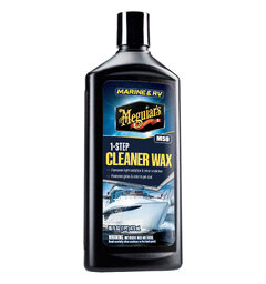 Meguiars Marine One Step Cleaner Wax Polish til båt og bobil, 473ml
