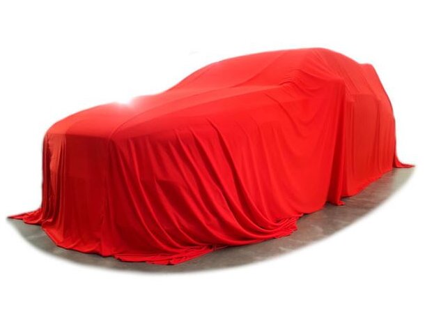 Poka Premium biltrekk i stoff - rød Til sedan og stasjonsvogn 6,7 * 4 meter 