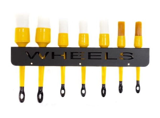 Poka Premium børsteholder, 40 cm Wheels, 1,5 mm galvansiert stål 