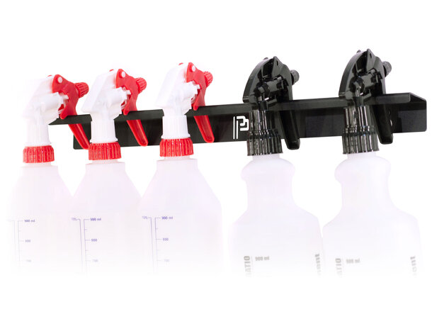 Poka Premium flaskeholder, 40 cm 1,5 mm galvanisert stål, pulverlakkert 