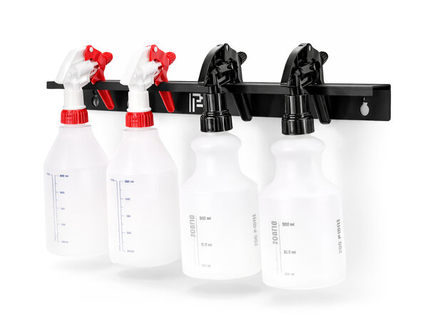 Poka Premium flaskeholder, 40 cm 1,5 mm galvanisert stål, pulverlakkert 