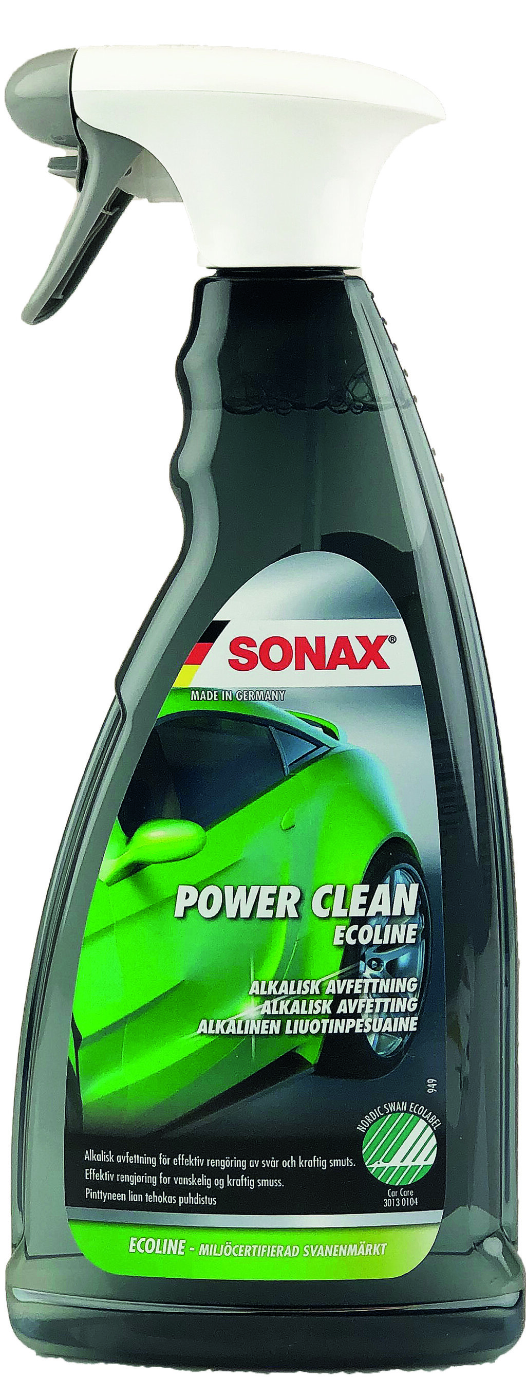 SONAX Power Clean Ecoline Svanemerket og mild avfetting, 1L Garasjetid