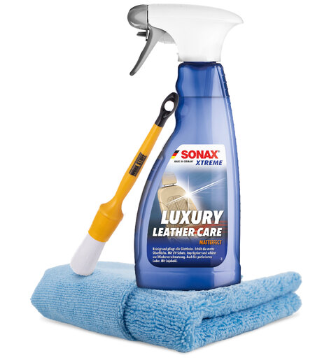 Tesla Veganskinn Kit Vask av Teslas veganskinn gjort enkelt!