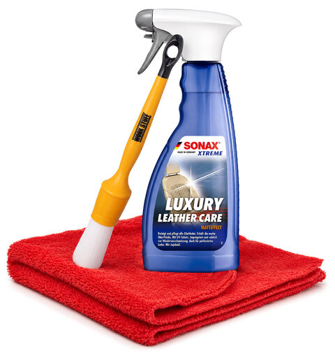 Tesla Veganskinn Kit Vask av Teslas veganskinn gjort enkelt!