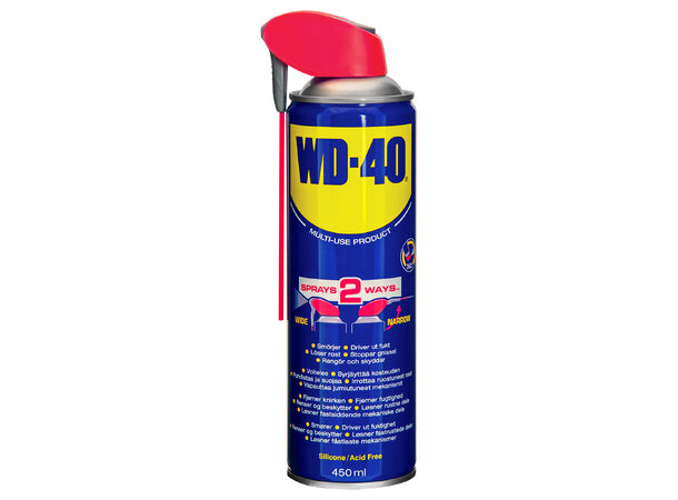 WD-40 Multi-Spray Smart Straw 450ml - Allsidig Smøremiddel