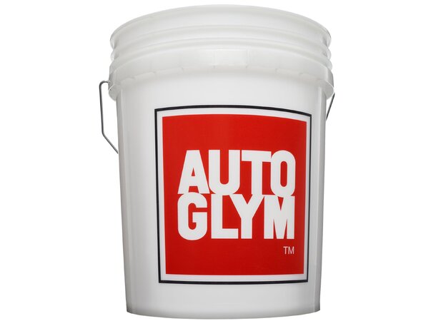 Autoglym Car Wash & Grit Guard Solid plastbøtte med rist, 20l 