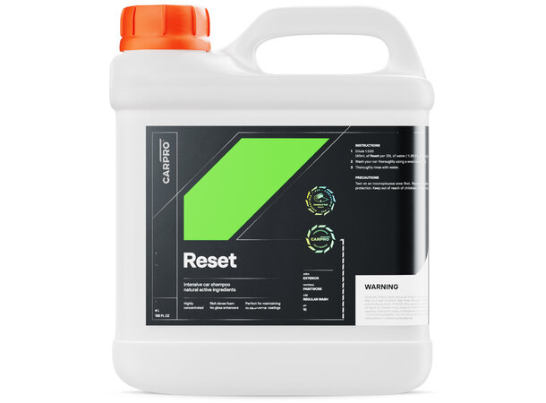 CarPro Reset Intensive Car Shampoo 4L - Nøytral og effektiv bilshampo