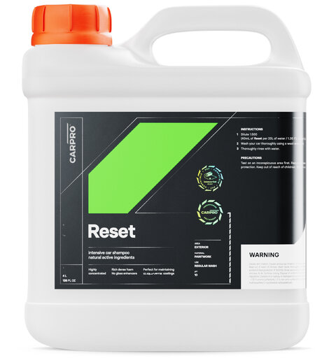 Carpro Reset intensive car shampo 4 L Bilshampo, nøytral og effektiv