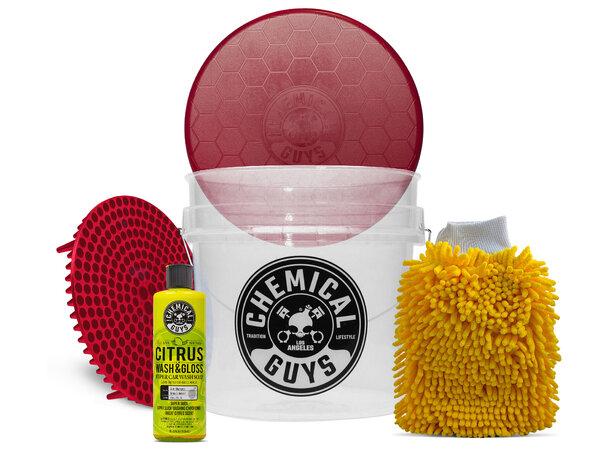 Chemical Guys Best Detailing Bucket Kit Skånsom vaskepakke 