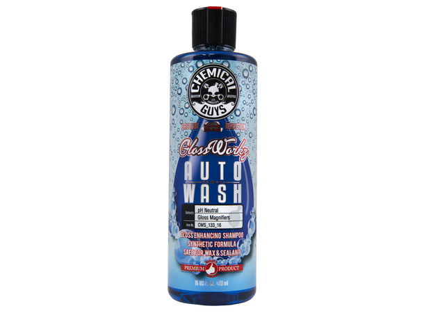 Chemical Guys Glossworkz Auto Wash Såpe som fremmer glans,473ml