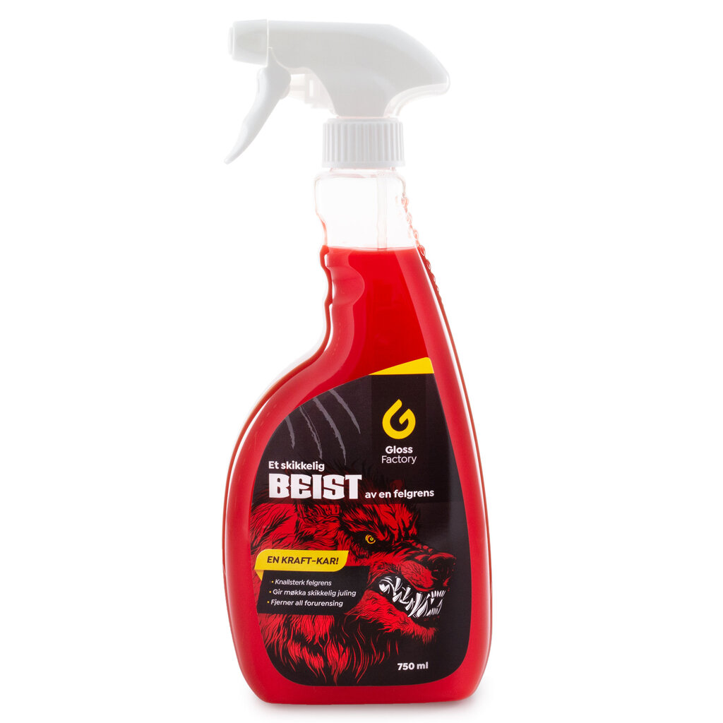 Beist Gloss Factory BEIST Felgrens Kraftig, syrebasert felgrens - 750ml ...