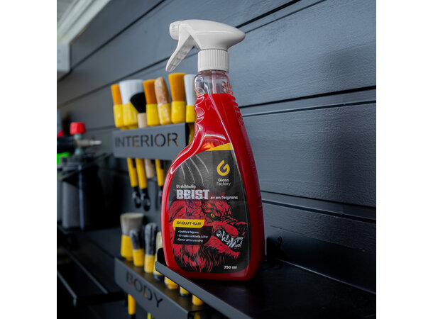 Gloss Factory BEIST Felgrens Kraftig, syrebasert felgrens - 750ml 