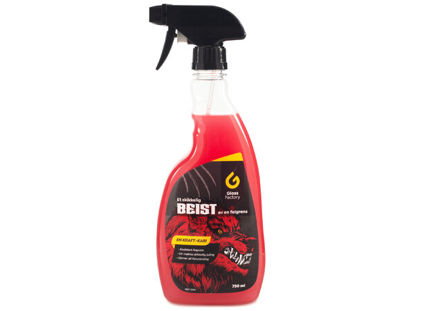 Gloss Factory BEIST Felgrens Kraftig, syrebasert felgrens - 750ml 