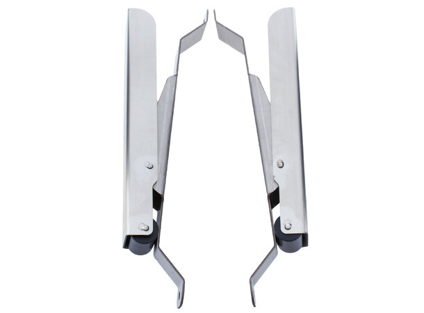 Gloss Factory Matteklype 2-pk – Rustfritt stål for bilgulvmatter