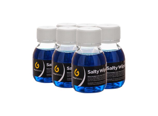 Gloss Factory Salty Wiper Boost 6-pack Saltfjerning for Krystallklare Ruter 