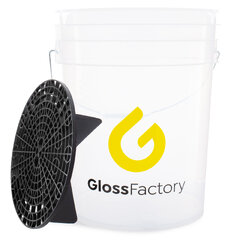 Gloss Factory vaskebøtte 20L m/ rist