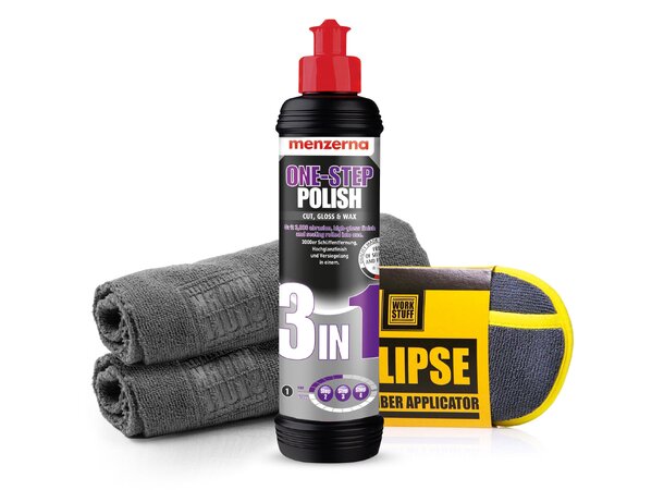 Håndpolering av Bil "Alt i ett" for polering og voksing 