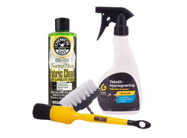 Komplett rens og impregnerings kit Rens & impregner alt av stoff og tekstil 