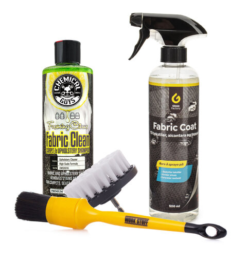Komplett rens og impregnerings kit Rens &amp; impregner alt av stoff og tekstil