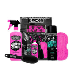 Muc-Off Bike Care Essentials Kit Komplett vaskepakke til din MC