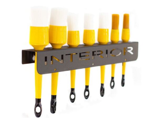 Poka Premium børsteholder, 40 cm Interior, 1,5 mm galvansiert stål 