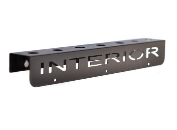 Poka Premium børsteholder, 40 cm Interior, 1,5 mm galvansiert stål 