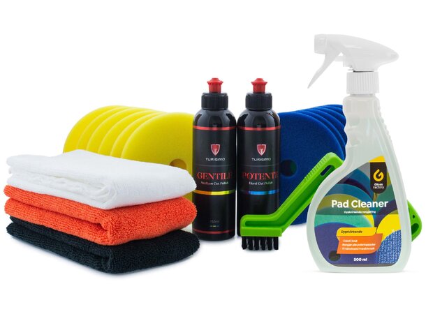 Poleringspakke Further Passer til DA poleringsmaskin 125 mm 