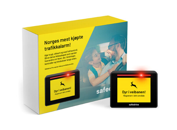 Safedrive PRO - Avansert kjøresikkerhet og kontrollvarsling
