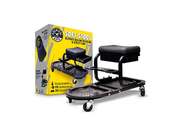 Soft Stool Detailing Cart - Perfekt Arbeidstol